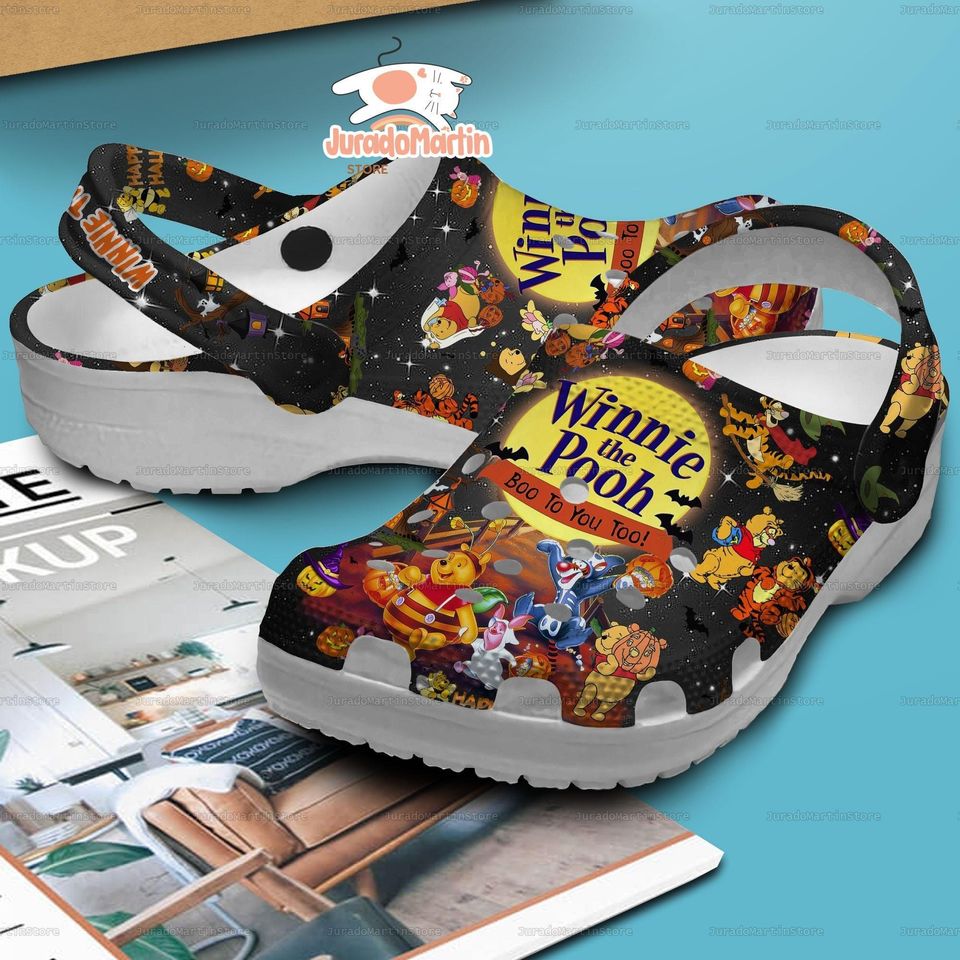 Halloween Winnie The Pooh Shoes, Winnie The Pooh And Friends Casual Shoes
