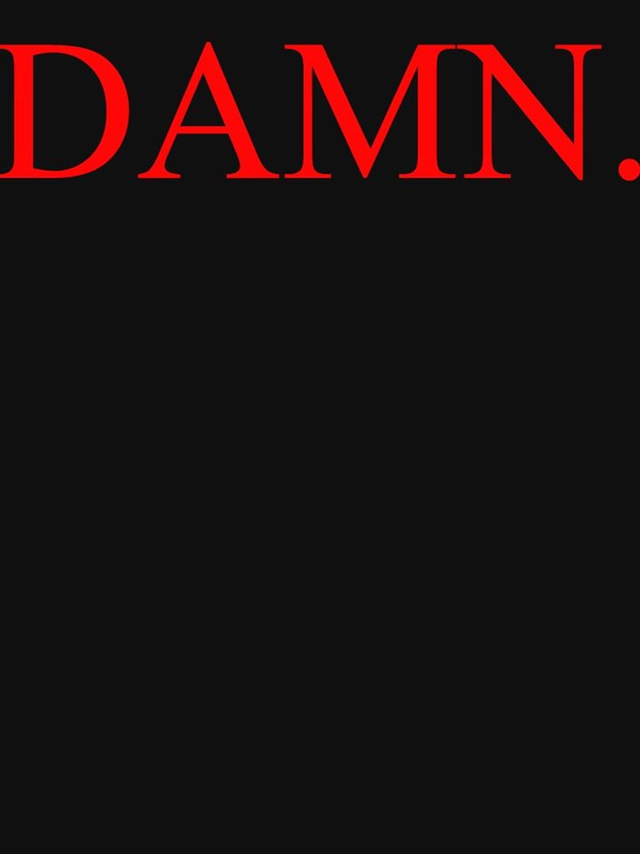 Kendrick Lamar - DAMN.  Pullover Hoodie