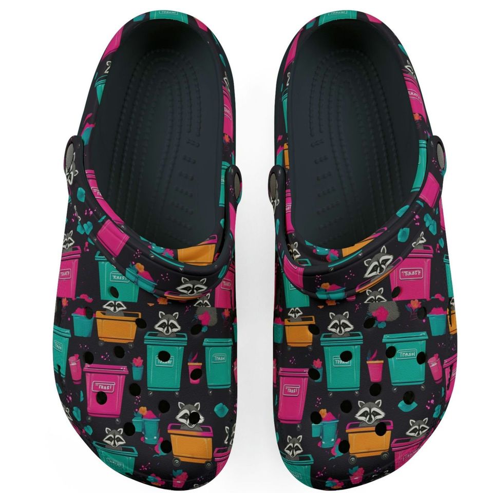 Trash Panda Life Foam Clogs