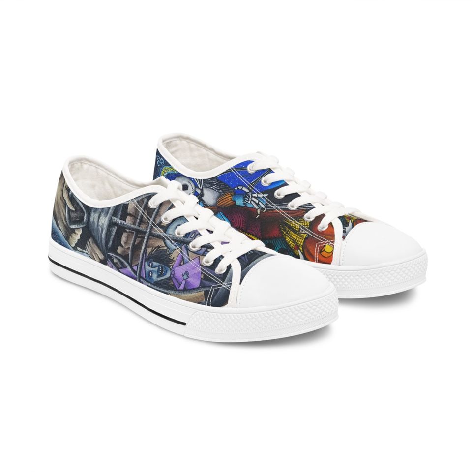 Disney Nightmare Halloween Women's Low Top Sneakers