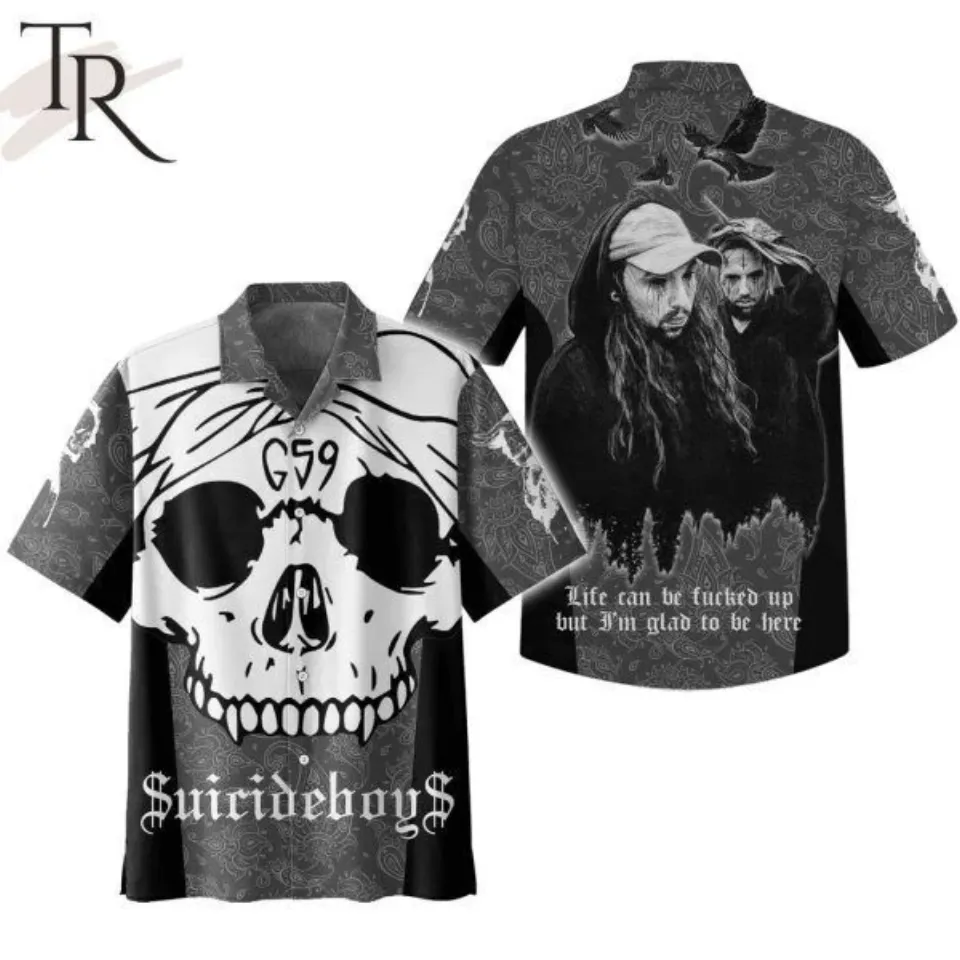 Grey Day Suicideboys Hawaiian Shirt