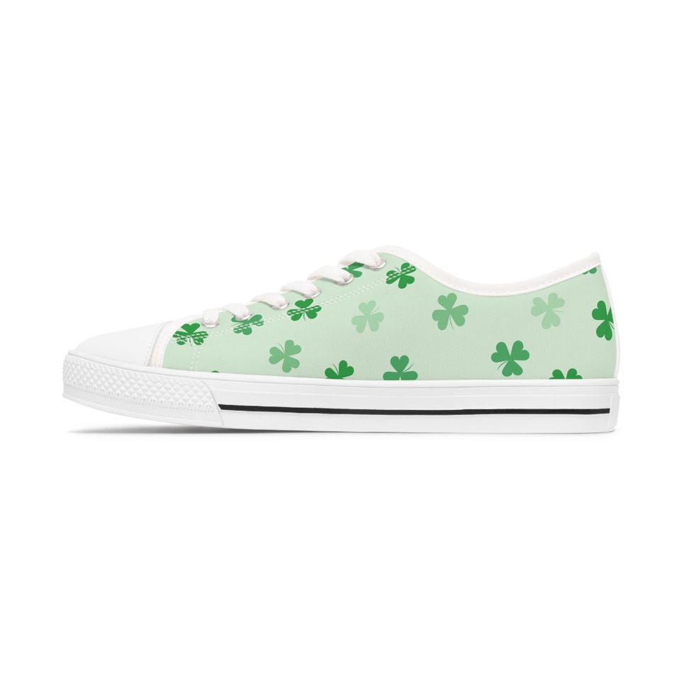 Lucky Clovers - Women's Low Top Sneakers