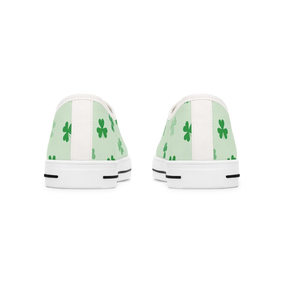 Lucky Clovers - Women's Low Top Sneakers