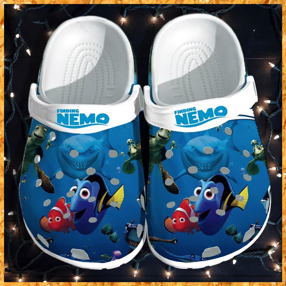 Finding Nemo Clogs, Finding Nemo Cute Clogs, Nemo Clogs, Women Men Clogs, Beach Shoe Charm, Sandals Clog, Summer For Clogs