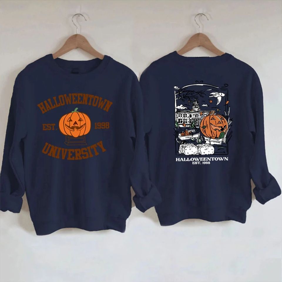 Vintage Halloweentown 1998 Sweatshirt 2 Side Print Halloweentown