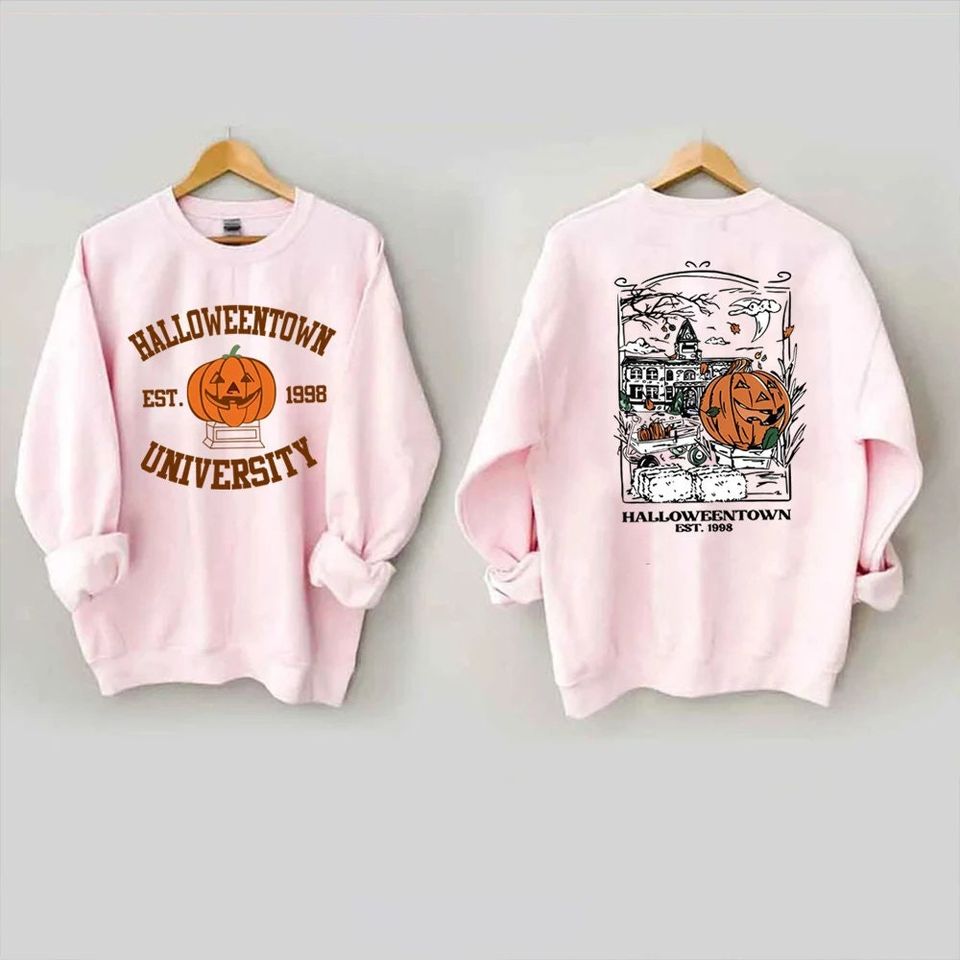 Vintage Halloweentown 1998 Sweatshirt 2 Side Print Halloweentown