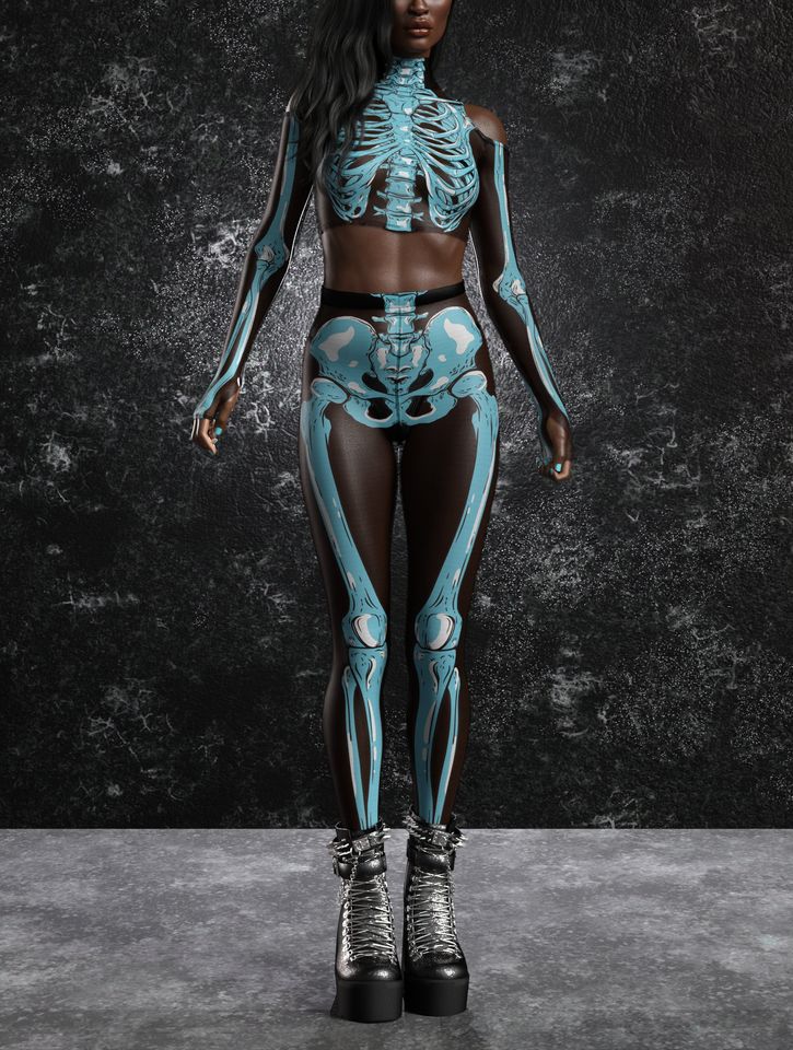 Skeleton Leggings Women, Mesh Halloween Leggings Women