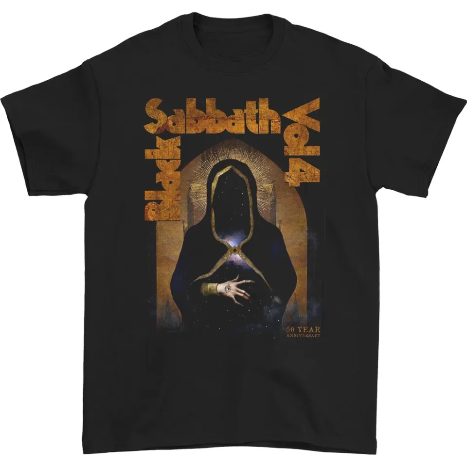 Black Sabbath 50th Anniversary T-shirt Black Cotton Tee All Sizes