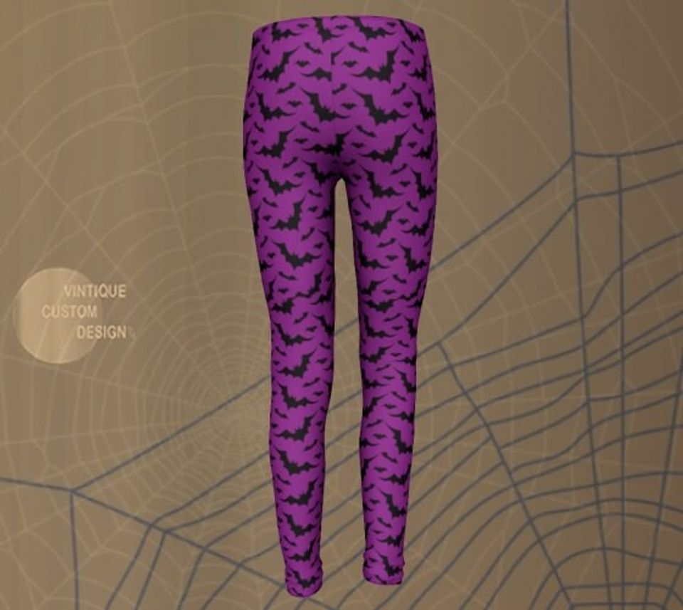 FALL LEGGINGS for Kids HALLOWEEN Leggings Witch Leggings