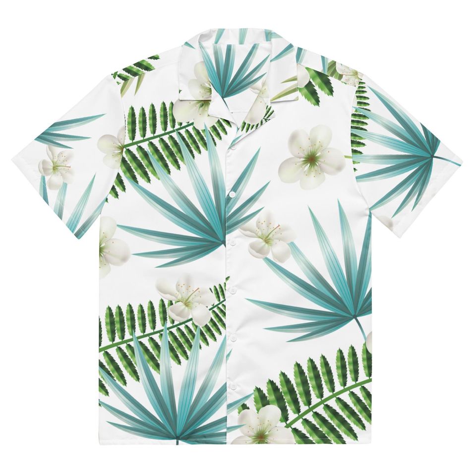 Hawaiian Shirt, Summer Gift, Button Up Shirt, Unisex Shirt