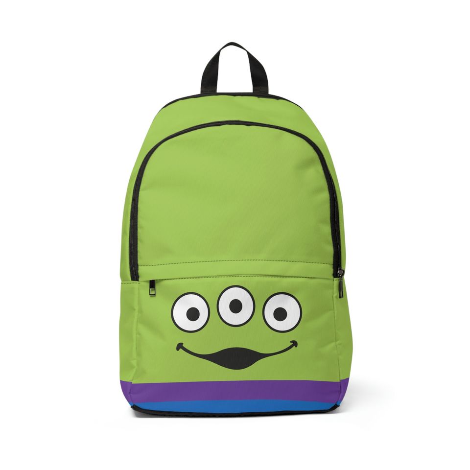 Alien Toy Story Unisex Fabric Backpack