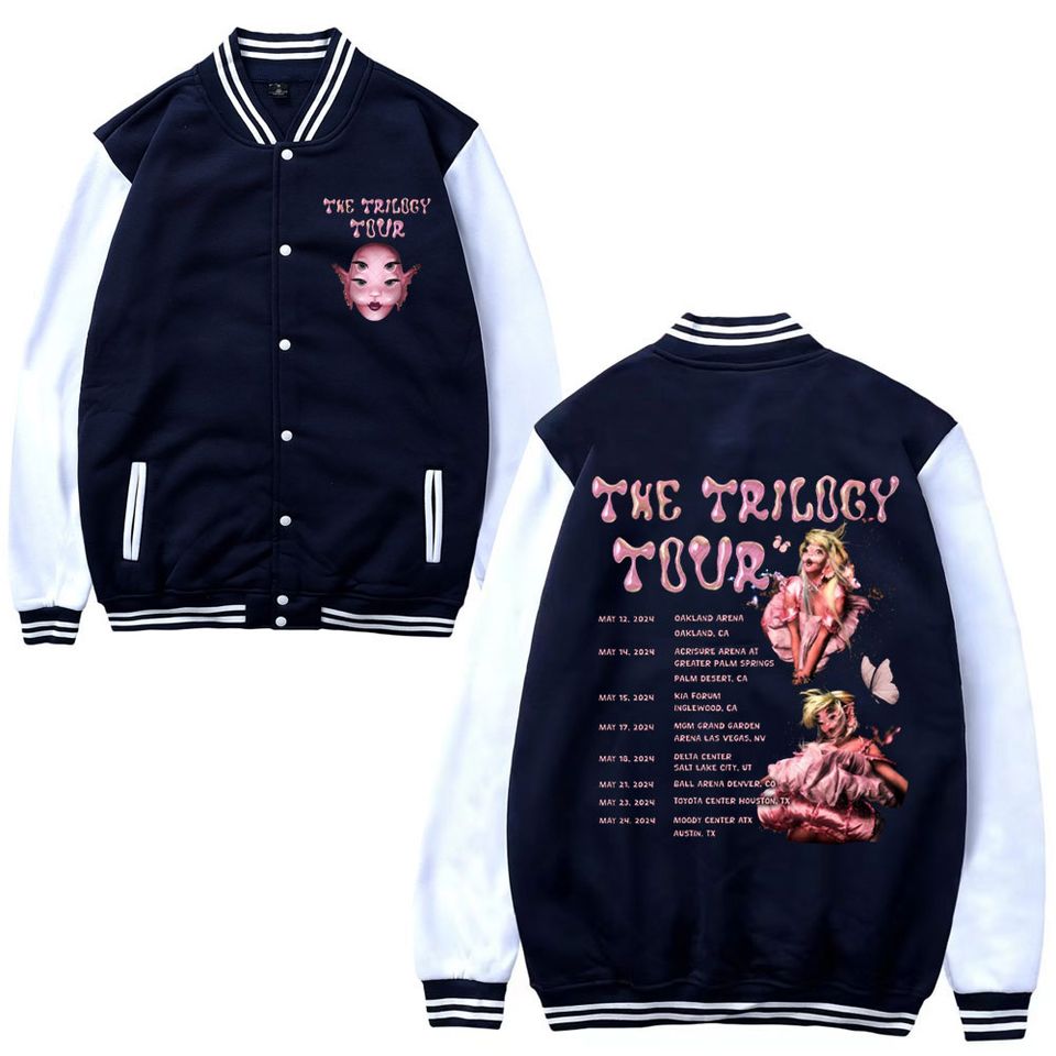 Rapper Melanie Martinez The Trilogy Tour 2024 Baseball Jacket | ID ...