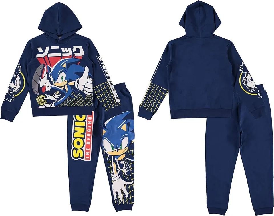 Boys Sonic Hoodie Joggers Sets