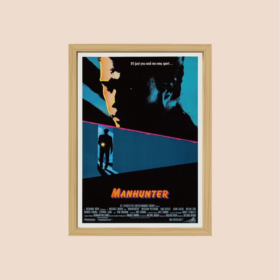 Manhunter (1986) Movie Poster Print, Room Decor, Movie Art, Gifts for Him/Her, Wall Art Print, Art Poster For Gift