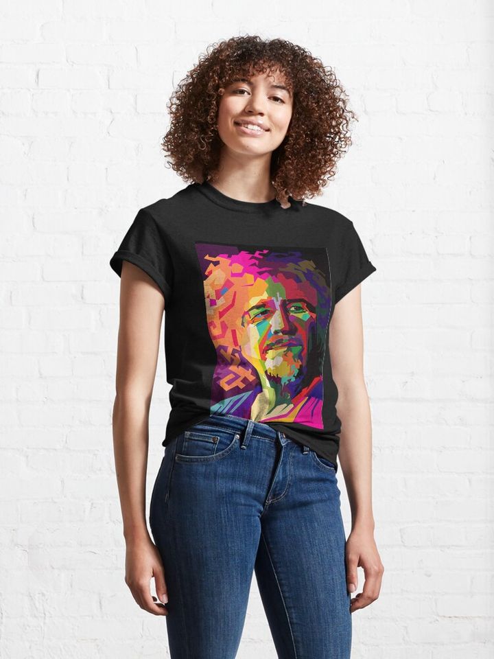 Classic Rock T-ShirtSammy Hagar Pop Art WPAP Classic T-Shirt