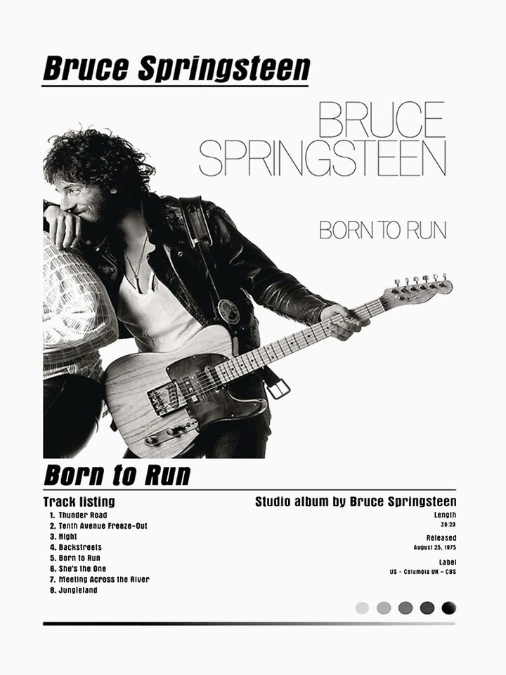 Springsteens Born To Run Essential T-Shirt