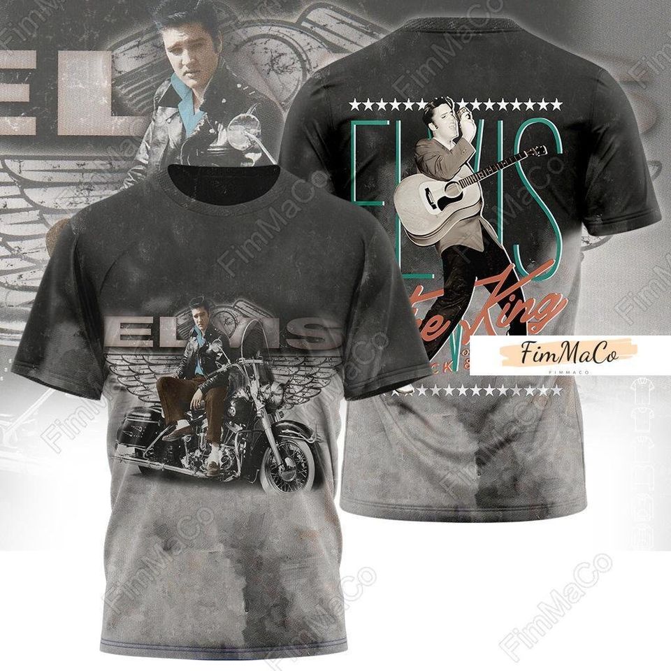 Elvis 2024 Hoodie, King Of Rock N Roll, Elvis 2024 Shirt, Elvis Presley Tour Merch, Elvis Presley 2024 Shirt