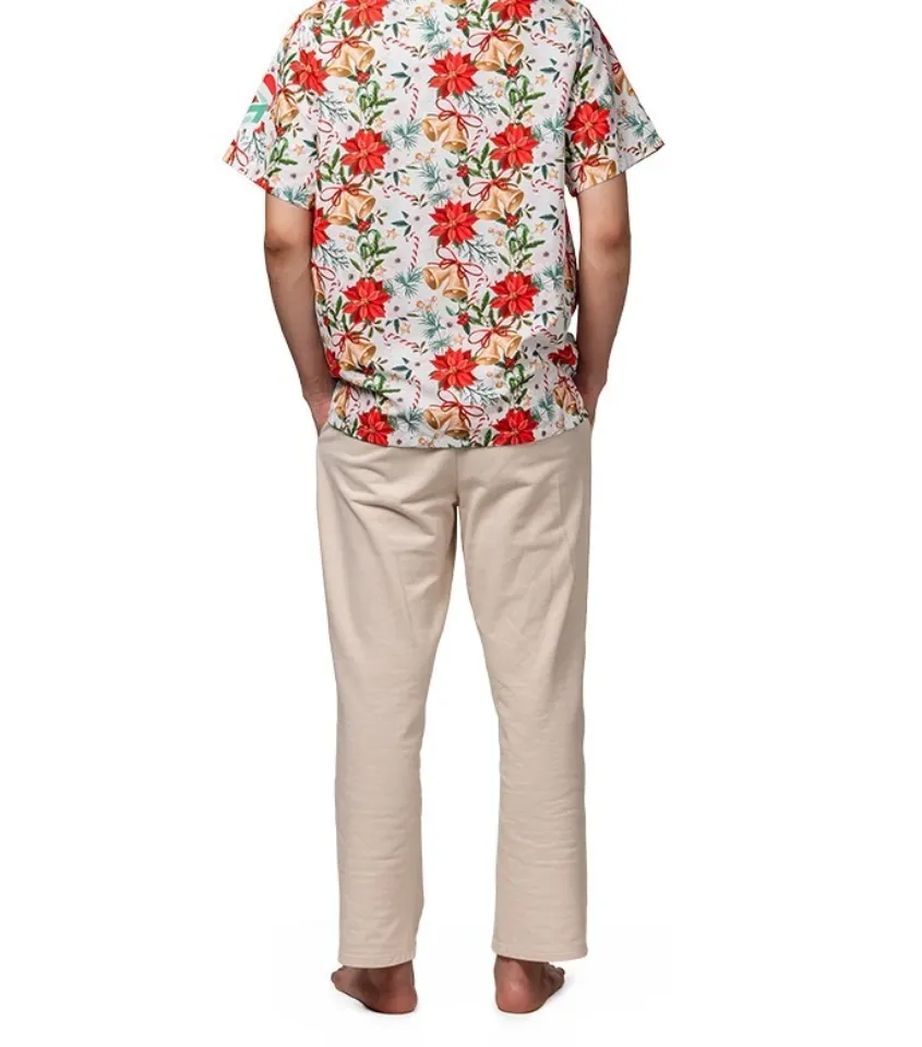 Kentucky ​Derby Horse Racing Equestrian Hawaiian Shirt Men's Casual Short Sleeve