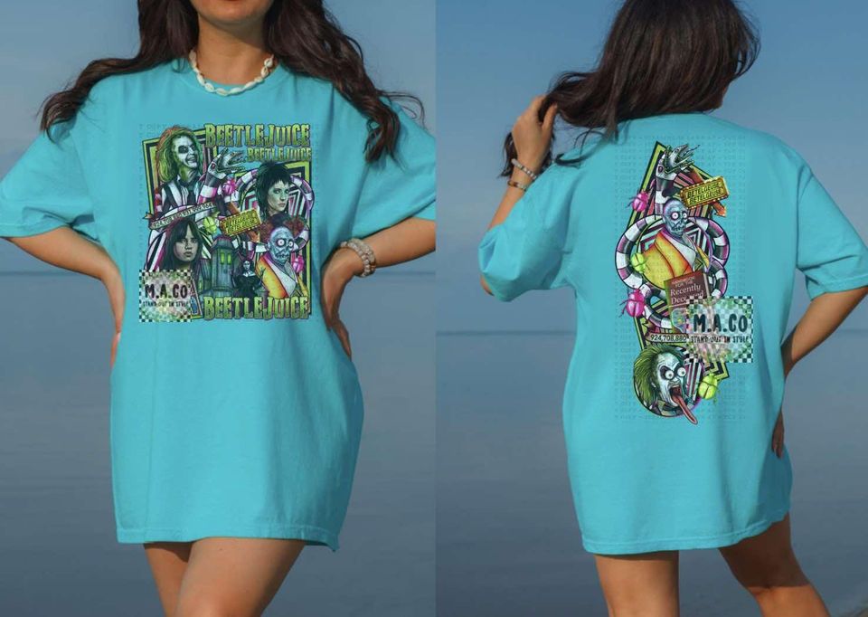 Beetlejuice Halloween Tshirt beetleguise shirt merch