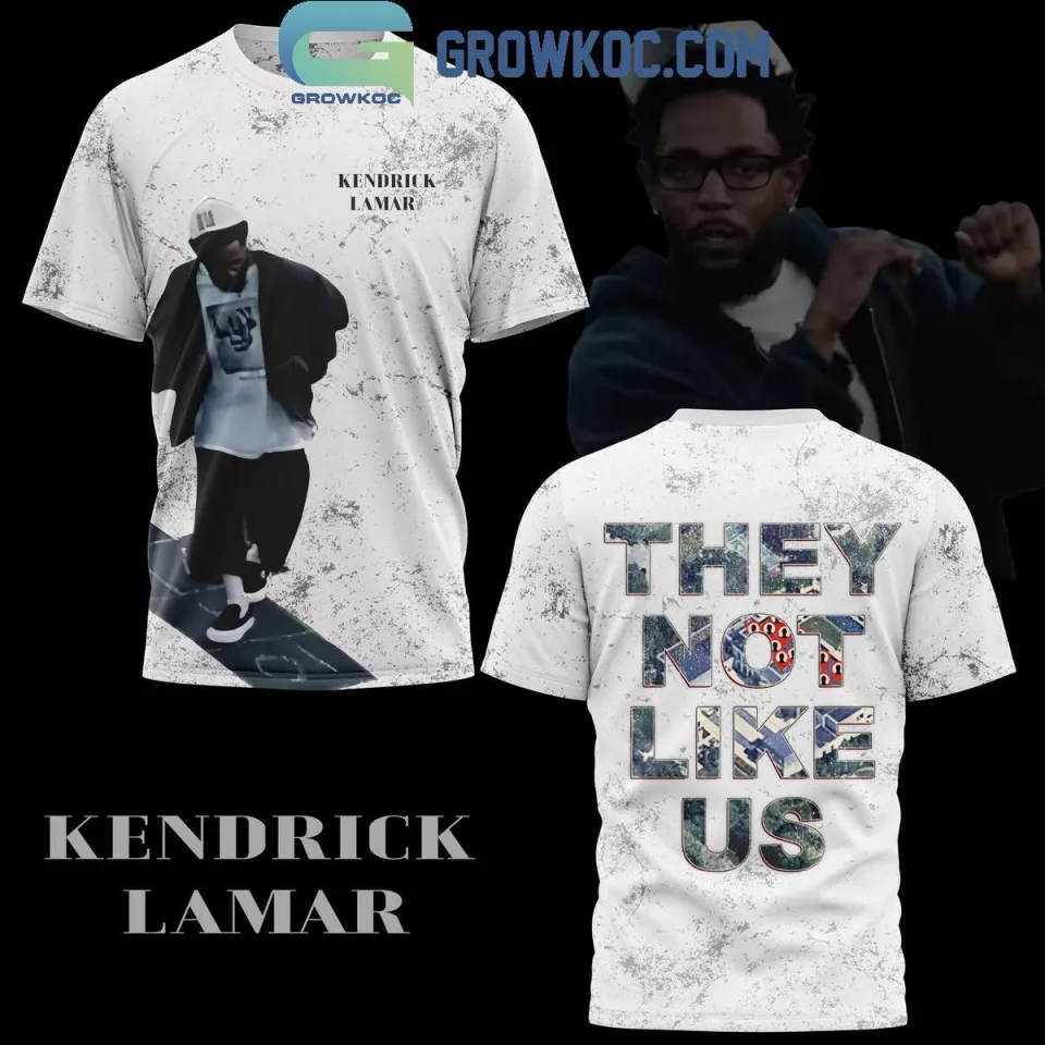 Kendrick Lamar They Not Like Us 2024 Single T-Shirt