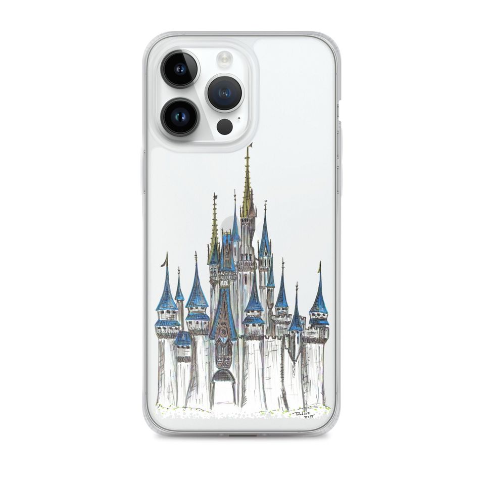 CLEAR EDITION Cinde Castle Phone Case  - Magic Kingdom iPhone case  - Gift - iPhone