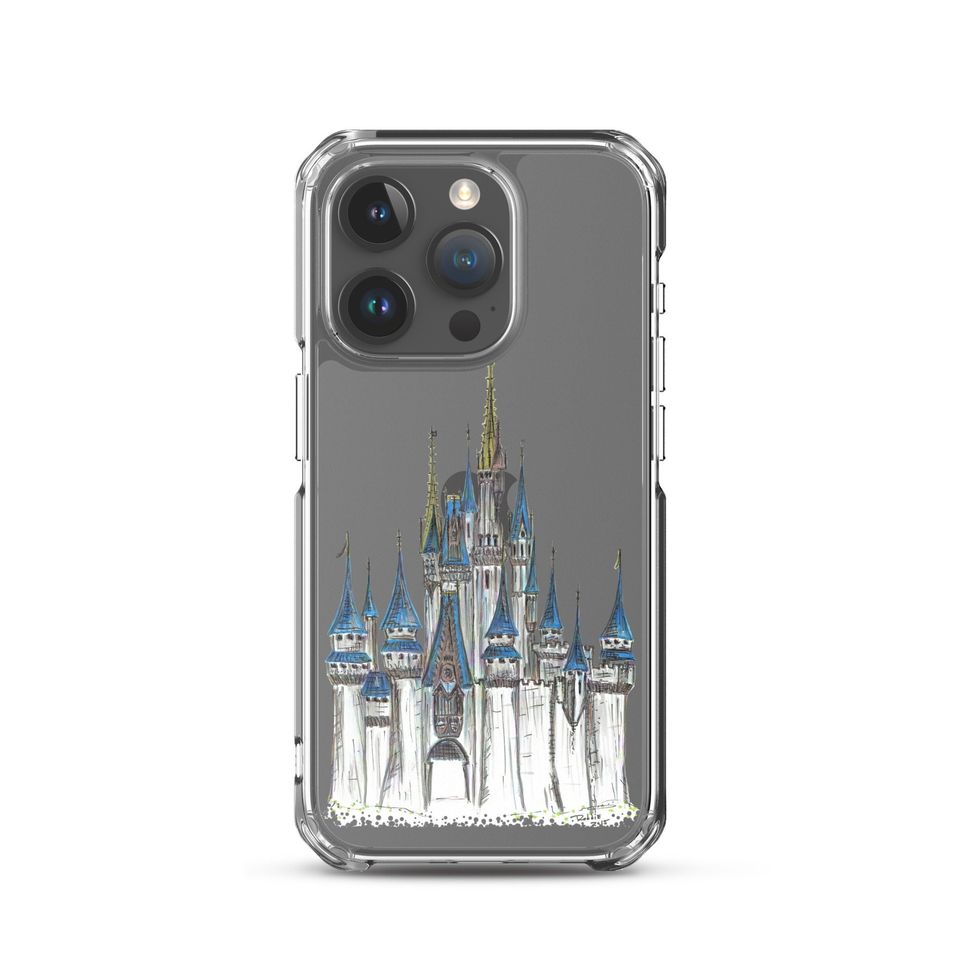 CLEAR EDITION Cinde Castle Phone Case  - Magic Kingdom iPhone case  - Gift - iPhone