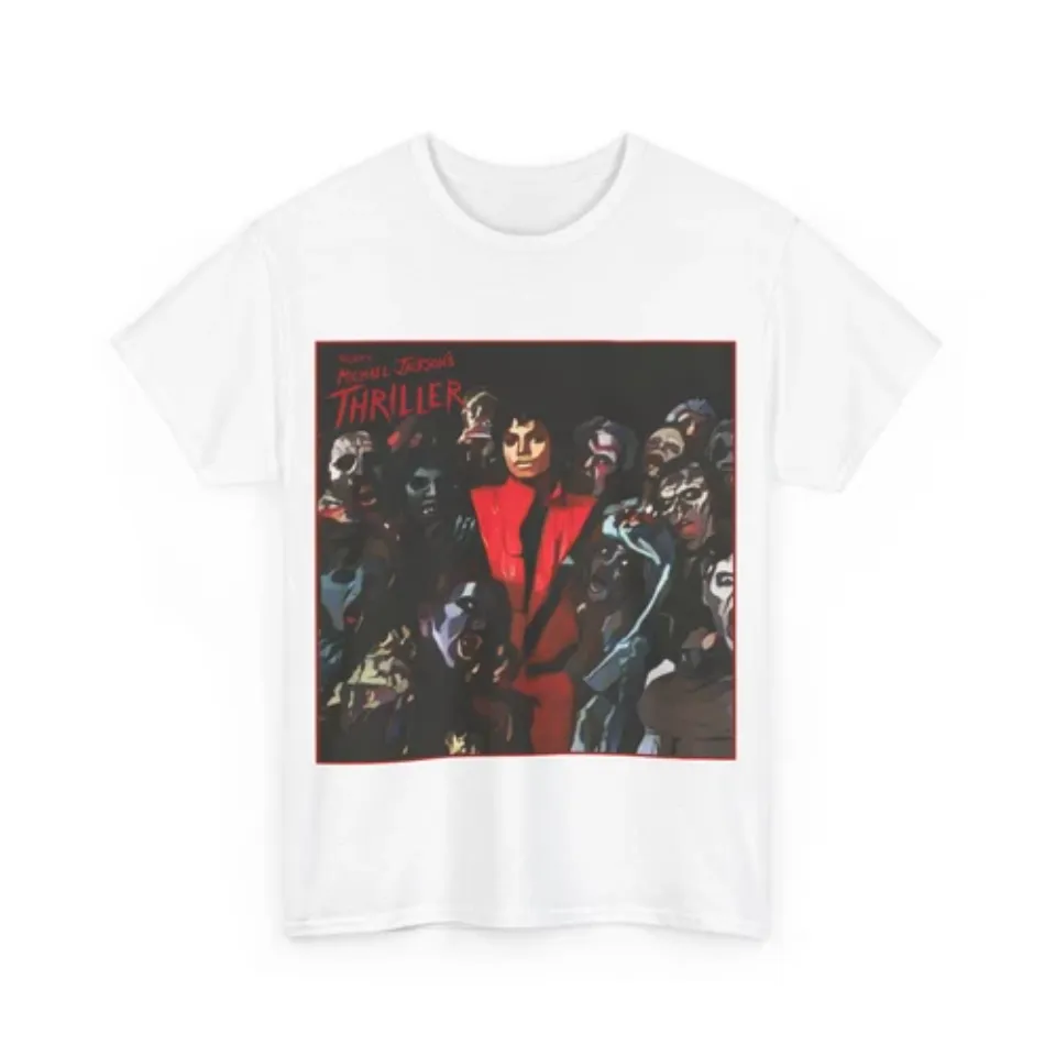 Michael Jackson Thriller T Shirt Unisex Heavy Cotton Tee