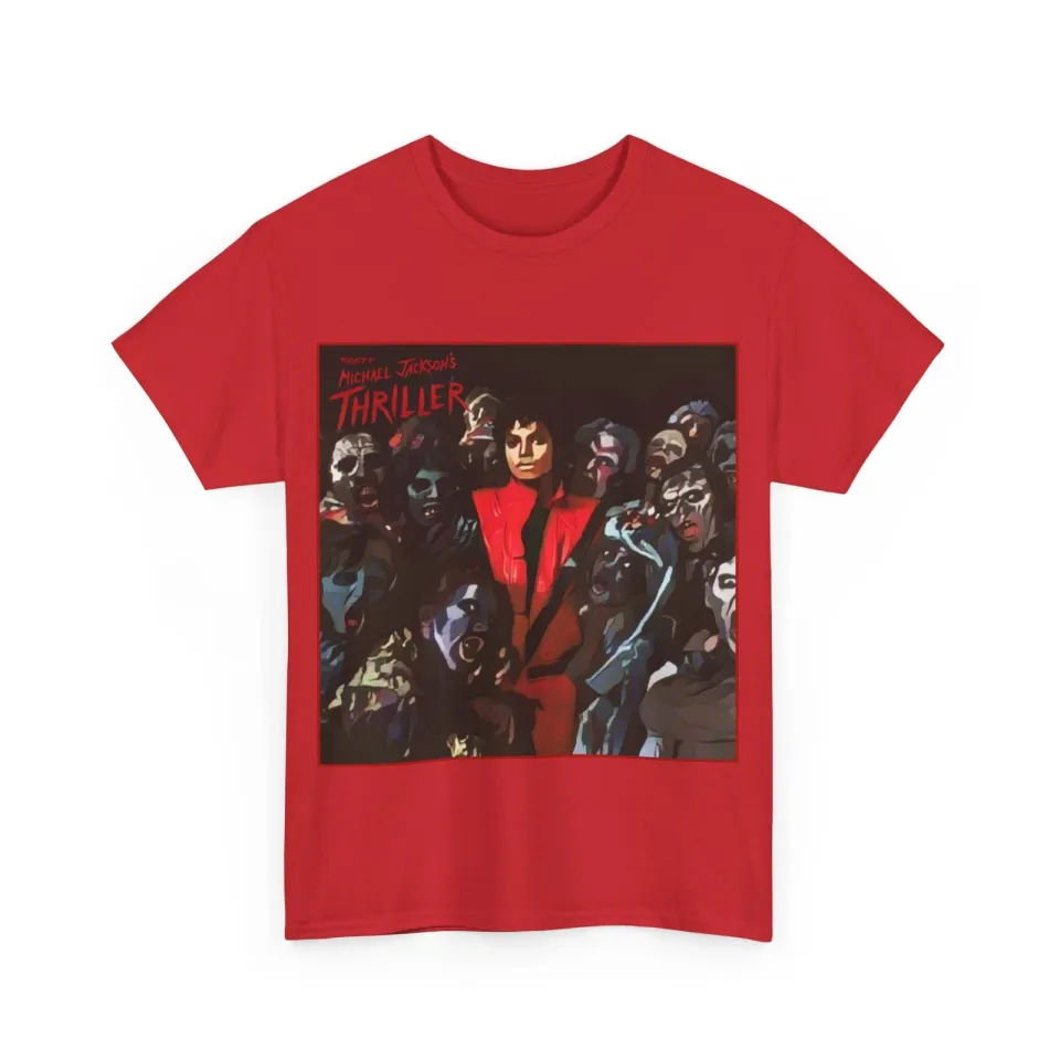 Michael Jackson Thriller T Shirt Unisex Heavy Cotton Tee