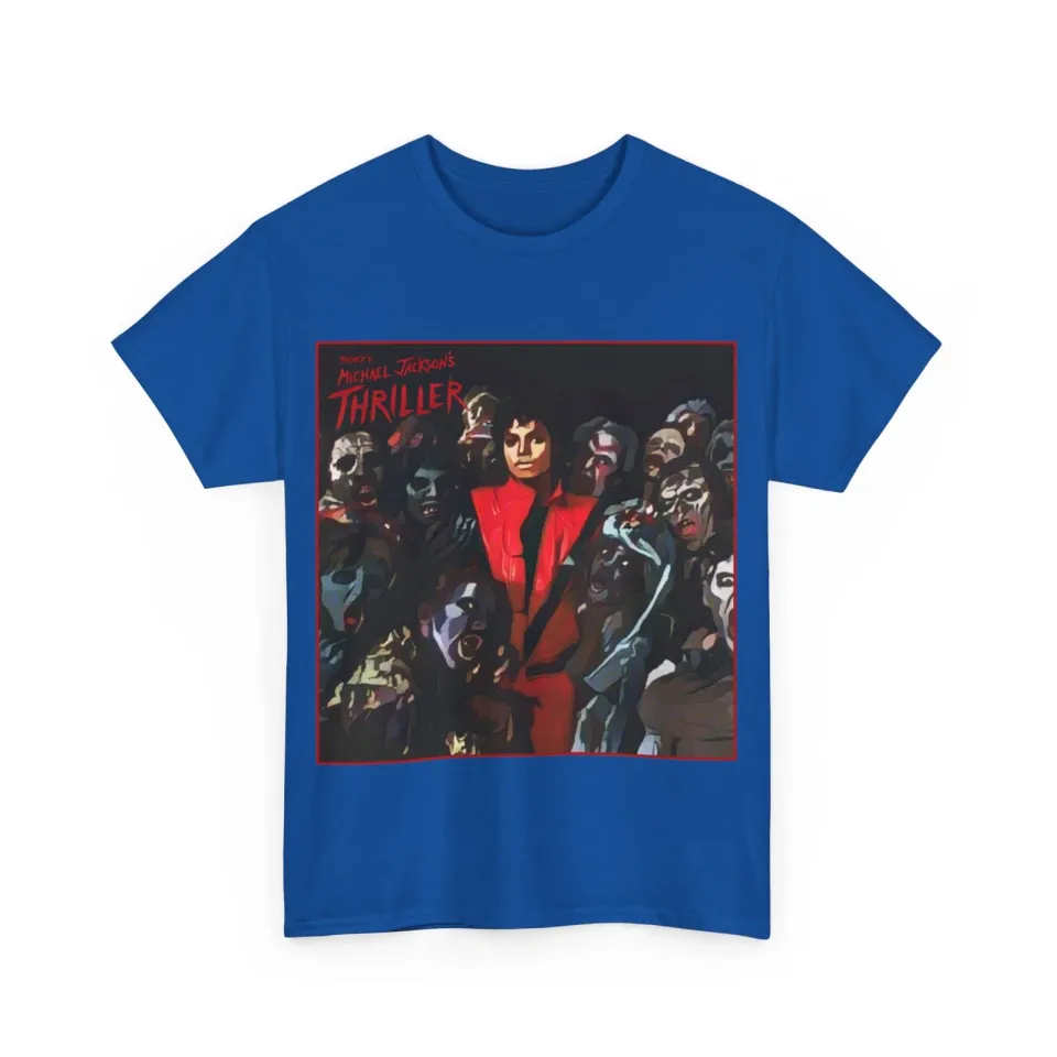 Michael Jackson Thriller T Shirt Unisex Heavy Cotton Tee