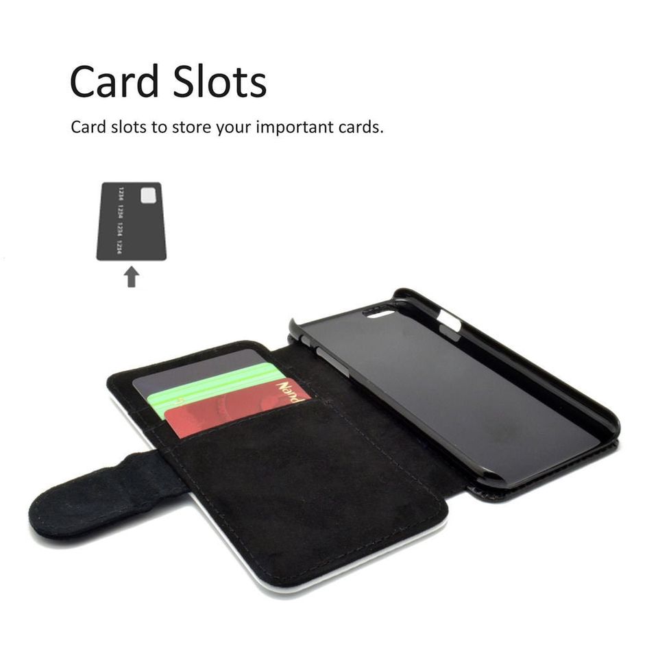 Wallet Phone Cover with Card Inserts,   Custom Phone Case, Disney Bambi