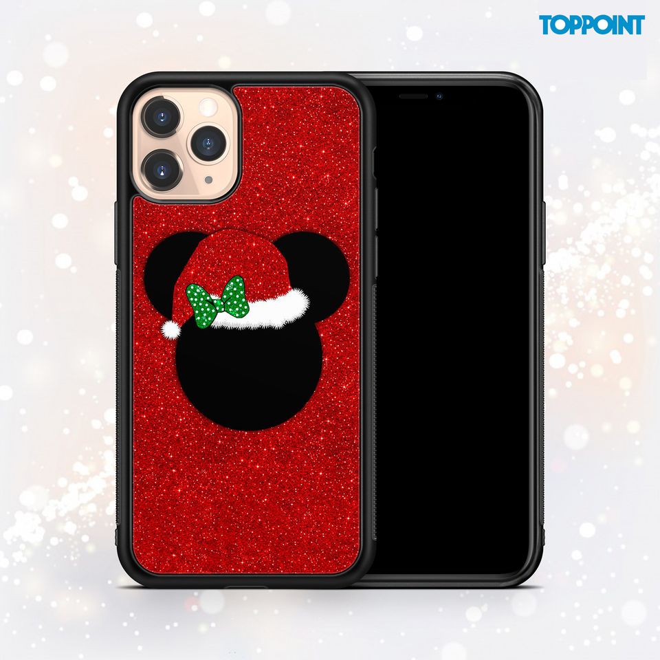 Christmas  case Mickey Mouse  E iPhone