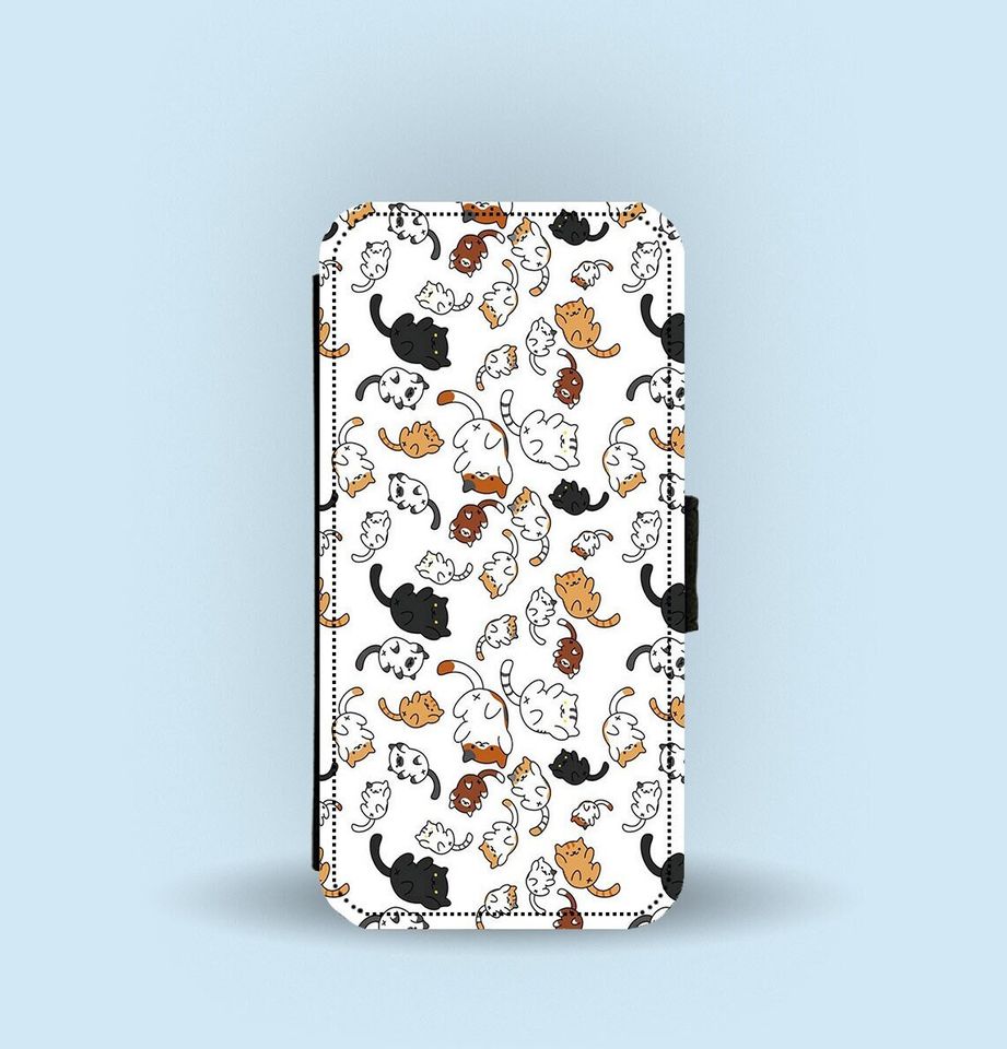 Faux Leather Wallet Phone Cover with Card Inserts,  Disney Aristocats