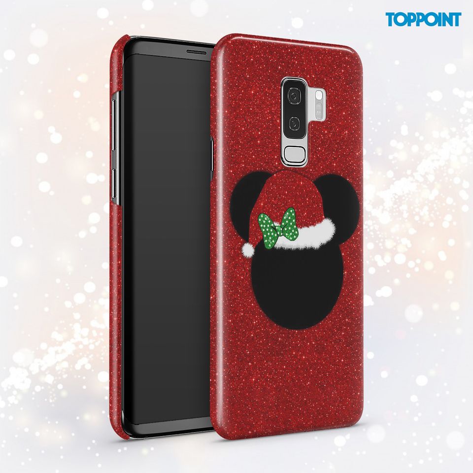 Christmas  case Mickey Mouse  E iPhone