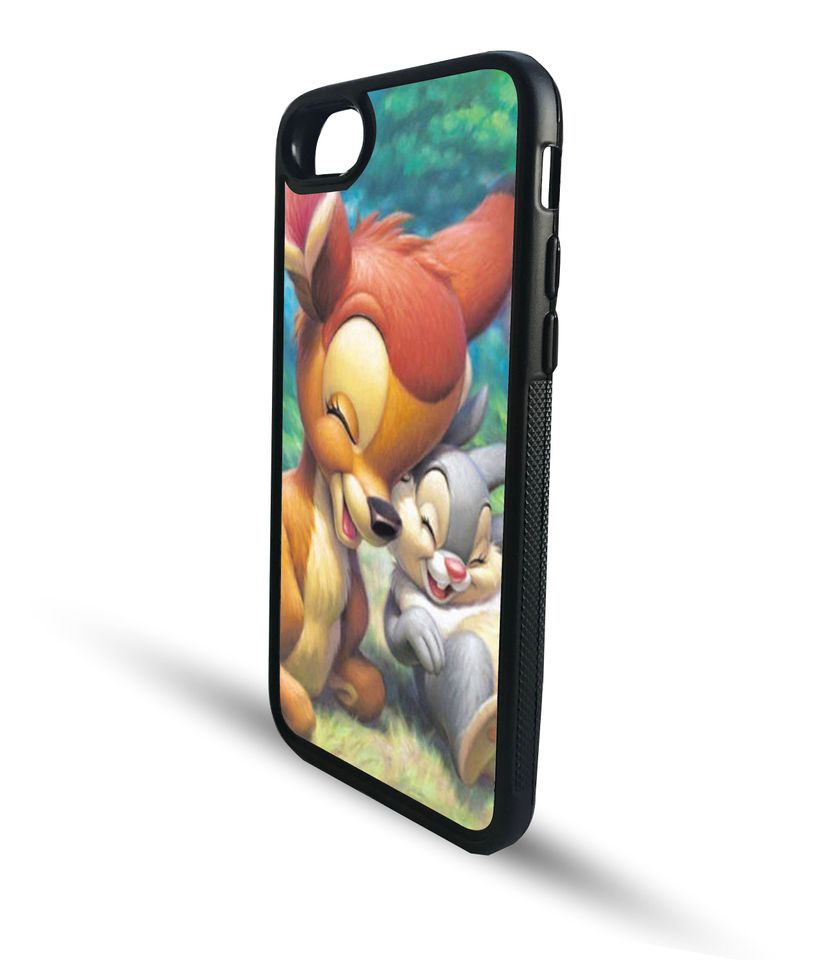 Snapback Phone Cover for iPhone  , Disney Cute Bambi and Thumper