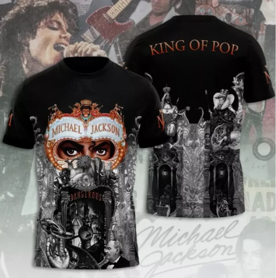 Michael Jackson Shirt Michael Jackson Singer 3D Shirt For Men And Womenn