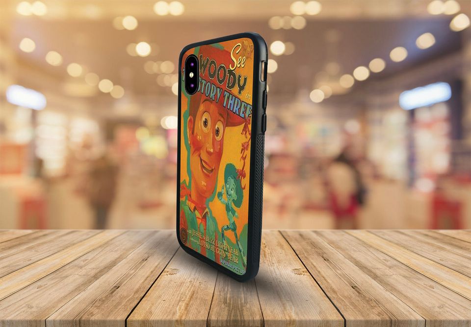 Snapback Rubber Phone Case, Disney Toy Story
