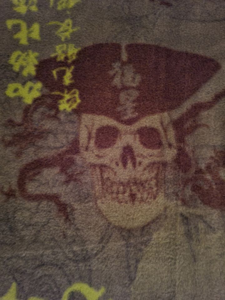 Pirates Of The Caribbean Fleece Throw