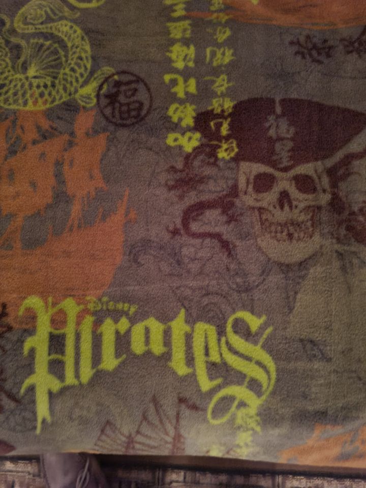 Pirates Of The Caribbean Fleece Throw