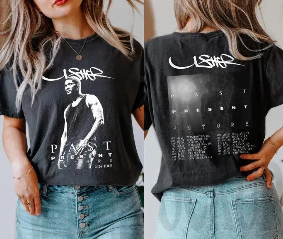Usher Past Present Future Tour 2024 t-Shirt
