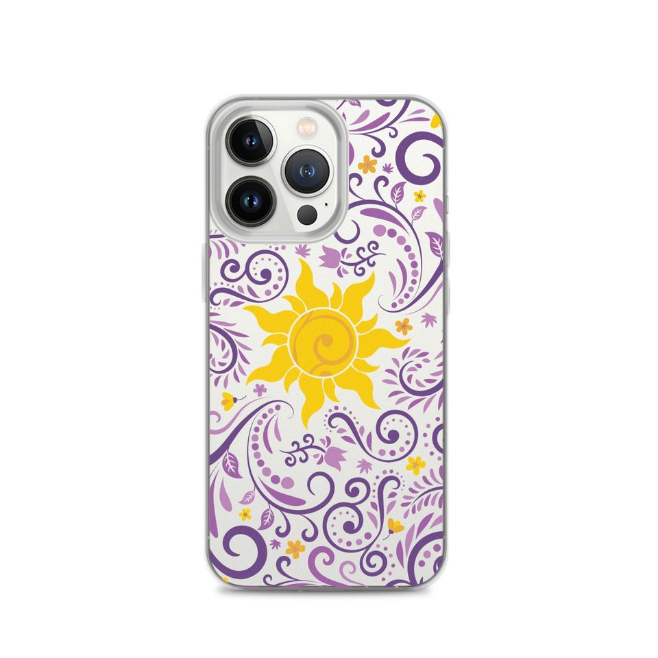Corona Kingdom iPhone Case - Tangled Phone Case - - Clear Phone Case