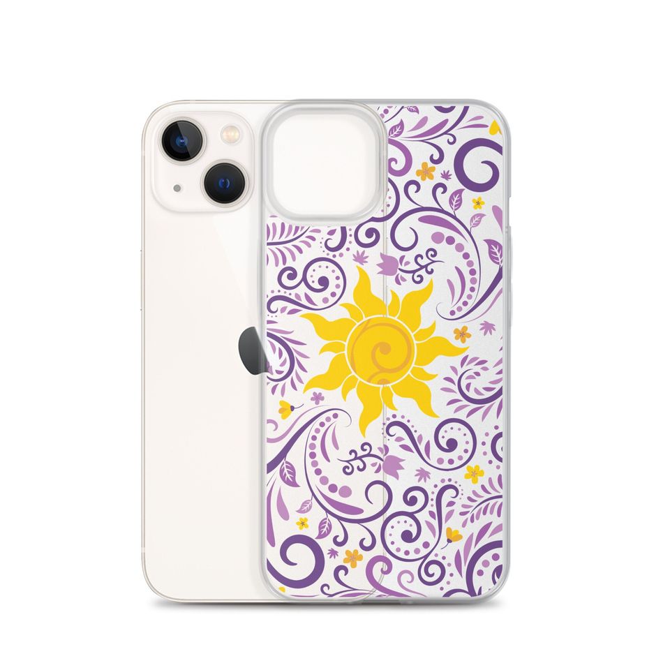 Corona Kingdom iPhone Case - Tangled Phone Case - - Clear Phone Case