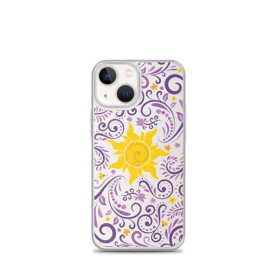 Corona Kingdom iPhone Case - Tangled Phone Case - - Clear Phone Case
