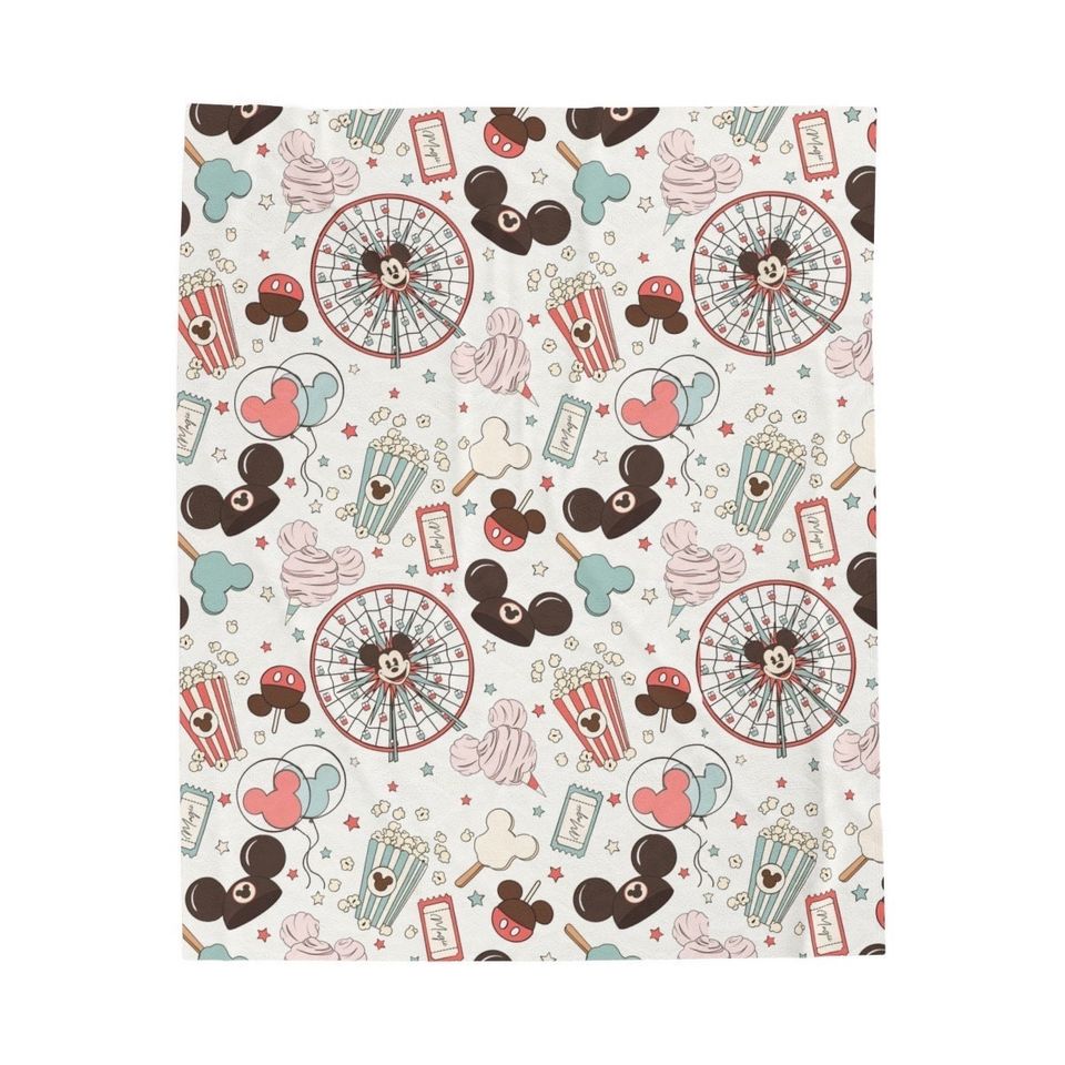 Disney Magical Sherpa  Fleece Blanket