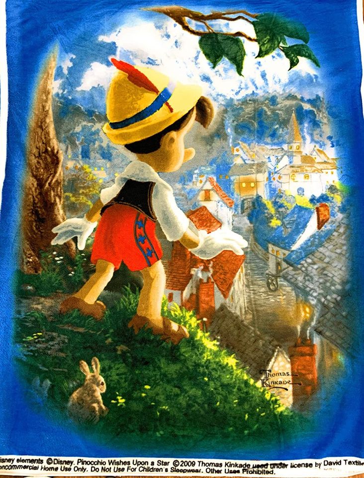 Pinocchio Fleece Disney  - Fleece Blanket