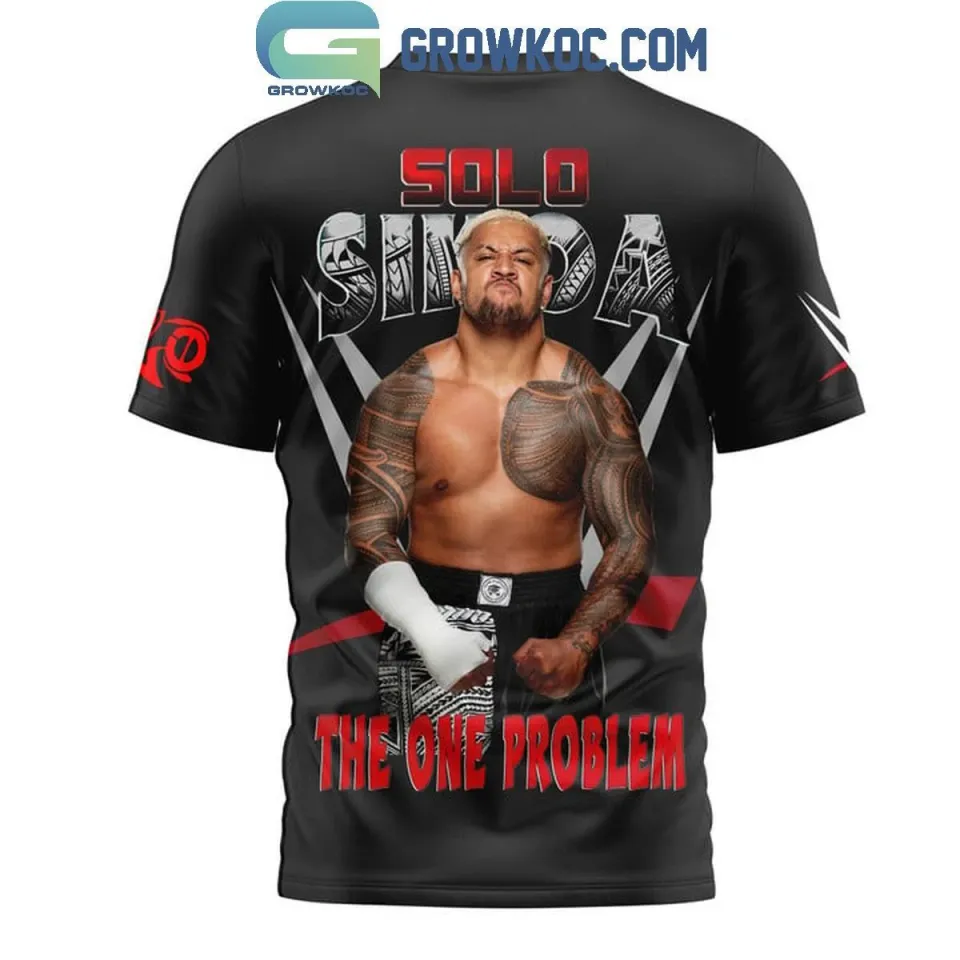 Wrestling Entertainment Solo Sikoa 2024 The One Problem T-Shirt