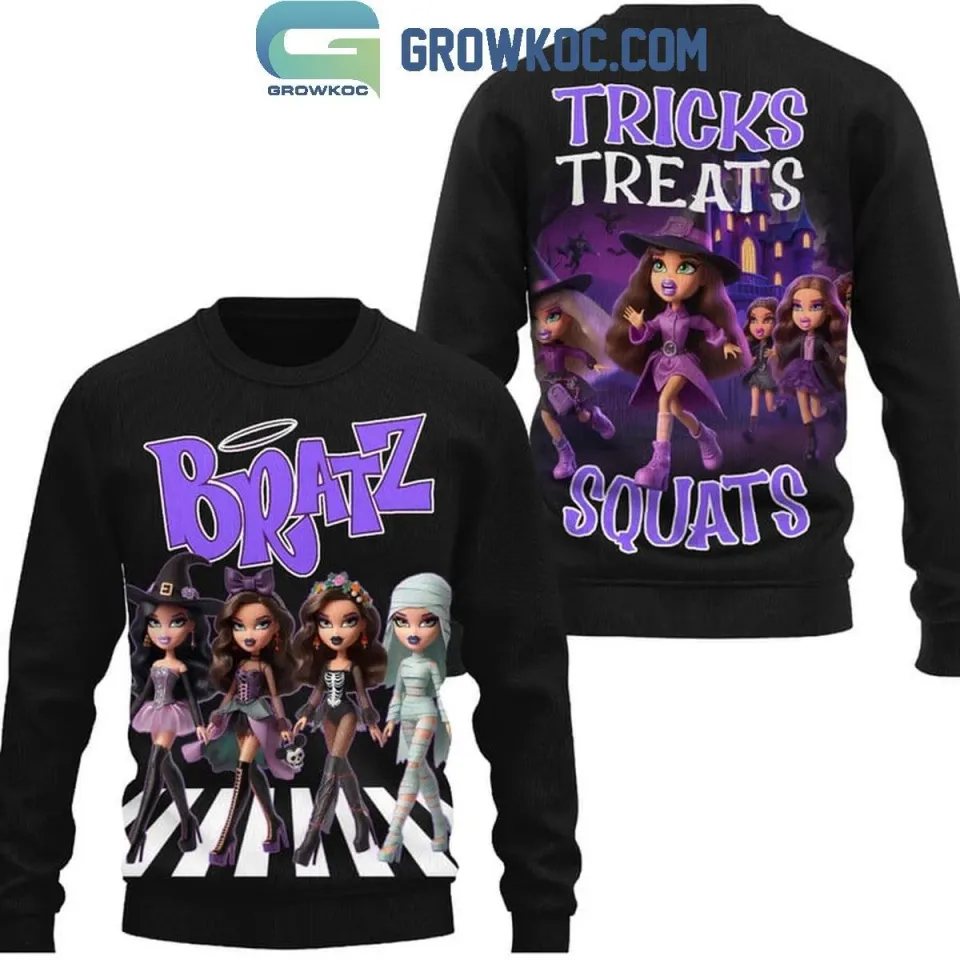 Bratz Tricks Or Treats Squats Halloween 2024 3D T-Shirt