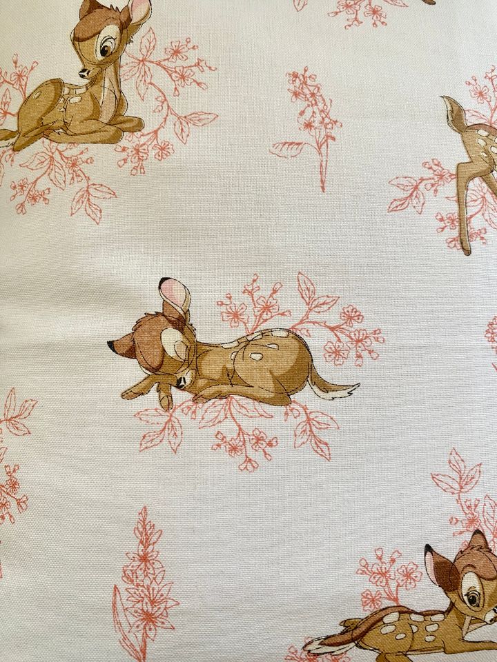 Bambi Cushion Cover | Cute Deer Print | Home Decor | Handmade