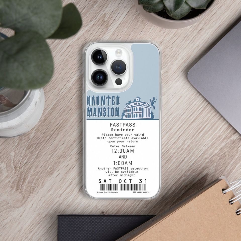 iPhone Case Haunted Mansion Fastpass