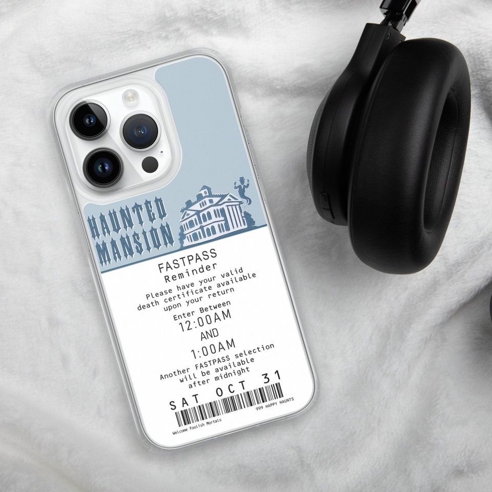iPhone Case Haunted Mansion Fastpass