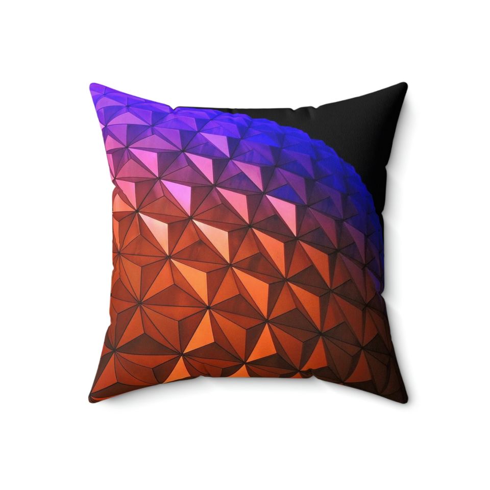 Epcot at Night Pillow